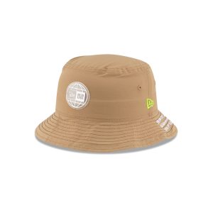 Earth Day Khaki Bucket Hat