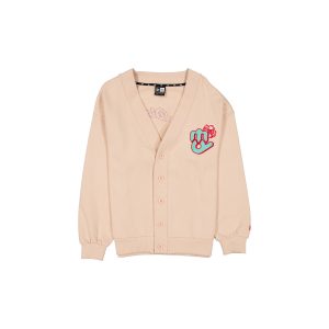 Pale Pink Floral Cardigan