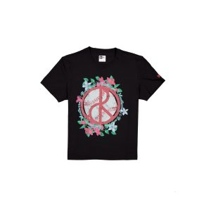 Black Floral T-Shirt