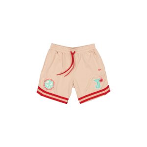Pale Pink Floral Shorts
