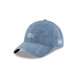 Handwritten Light Denim 9TWENTY Easy Snap