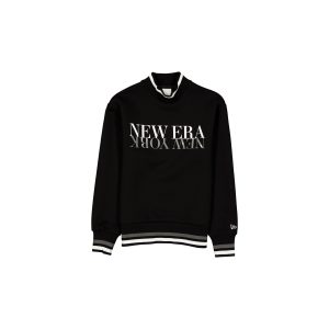 Tech Sweat Black Mockneck