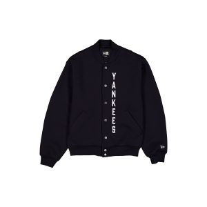 Tech Sweat Navy Varsity Jacket