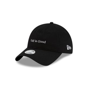 Golf is Good Black Women's 9TWENTY Adjustable