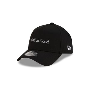 Golf is Good Black 9FORTY A-Frame Snapback