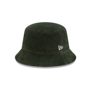 Green Corduroy Bucket Hat