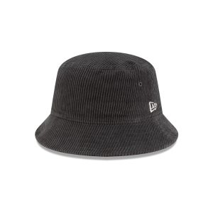 Gray Corduroy Bucket Hat