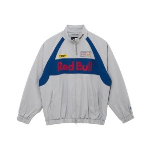 Heather Gray Track Jacket