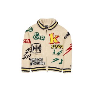 Kompakt Record Bar Logos Cardigan