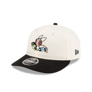 Cream Black Retro Crown 9FIFTY Strapback