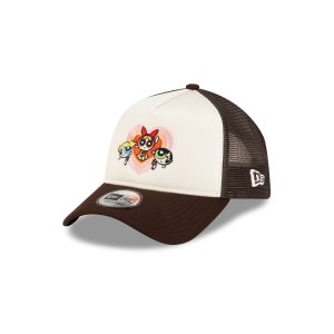 Chrome Black 9FORTY A-Frame Trucker