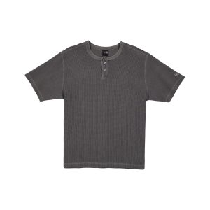 Washed Black Waffle T-Shirt