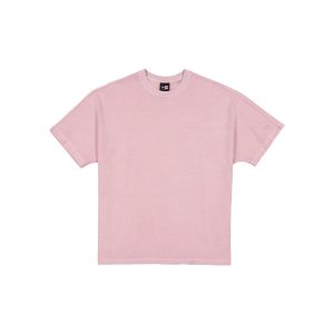 Pigment Dyed Pink Oversized T-Shirt