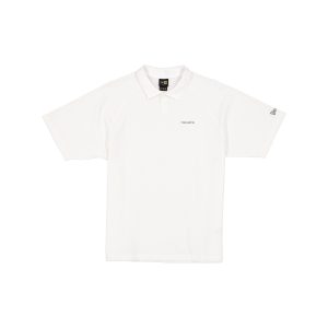 Black Label Crinkle Cream Polo Shirt