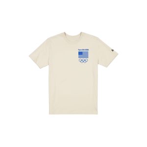 Winter Olympics Looney Tunes Chrome White T-Shirt