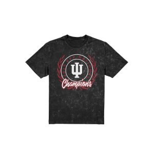 2025-2026 College Football Champions Acid Wash Black T-Shirt