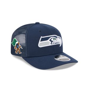 Super Bowl LX Champions Sasquatch Sidepatch 9SEVENTY Trucker