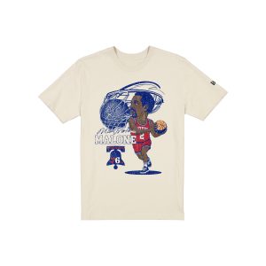 Hardwood Classics Moses Malone Caricature T-Shirt