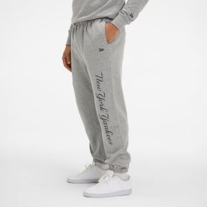 Relaxed Heather Gray Fleece Pants
