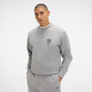 Relaxed Heather Gray Crewneck