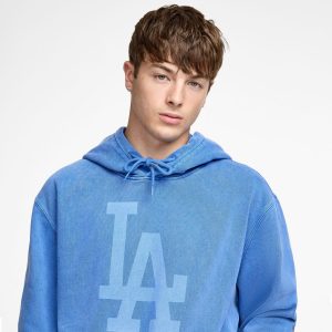 Pigment Logo Blue Quartz Hoodie