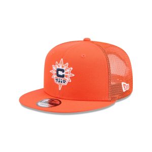 Orange 9FIFTY Trucker