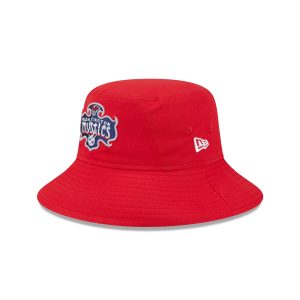 Red Bucket Hat