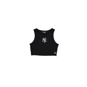 Women's Cropped Black Tank Top