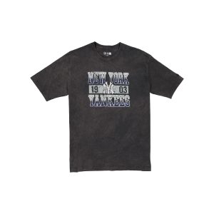 Oversized Washed Black T-Shirt