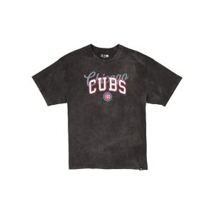 Women's Oversized Washed Black T-Shirt