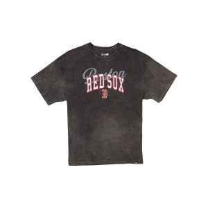 Women's Oversized Washed Black T-Shirt