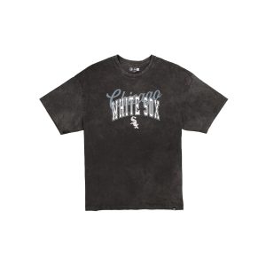 Women's Oversized Washed Black T-Shirt