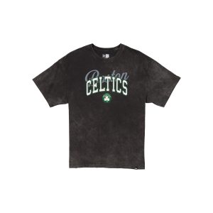 Women's Oversized Washed Black T-Shirt