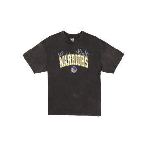 Women's Oversized Washed Black T-Shirt