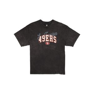 Women's Oversized Washed Black T-Shirt