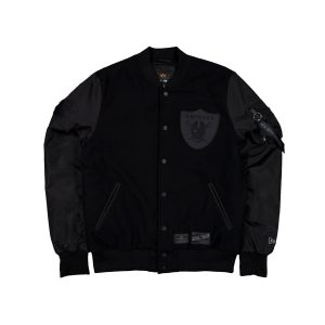 Alpha Industries MA-1 Wool Varsity Jacket Black