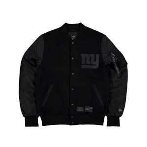 Alpha Industries MA-1 Wool Varsity Jacket Black
