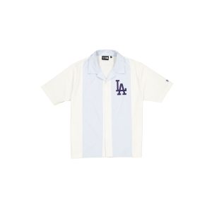 Pale Blue Stripe Revere T-Shirt