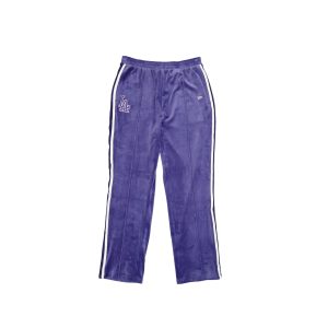 Ink Purple Velour Track Pants