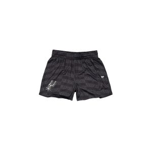Black All-Over-Print Shorts