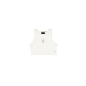 Women's Cropped Heather Gray Tank Top