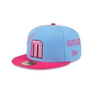 New Era Anniversary Logos Sky Blue 59FIFTY Fitted