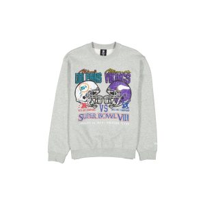 Super Bowl VII Sport Classics Sport Classics Gray Crewneck