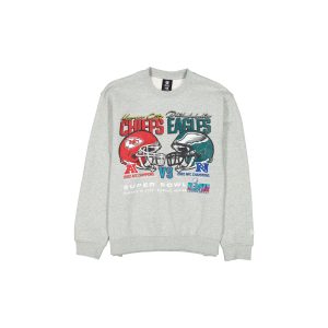 Super Bowl LVII Sport Classics Sport Classics Gray Crewneck