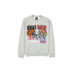 Super Bowl XXIII Sport Classics Sport Classics Gray Crewneck