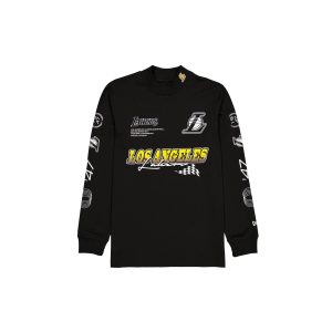 Modern Speed Black Long Sleeve T-Shirt