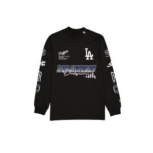 Modern Speed Black Long Sleeve T-Shirt