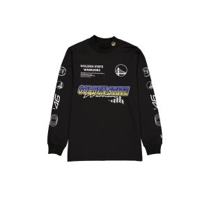 Modern Speed Black Long Sleeve T-Shirt
