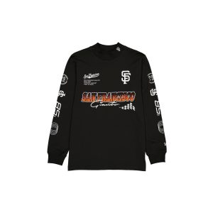 Modern Speed Black Long Sleeve T-Shirt
