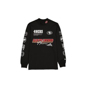 Modern Speed Black Long Sleeve T-Shirt
